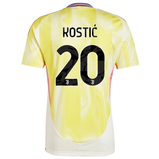 2024/25 Filip Kostic #20 Away Men's Soccer Jersey - Click Image to Close