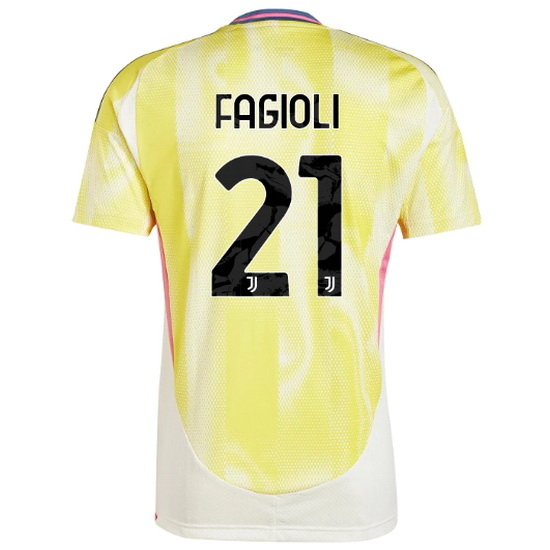 2024/25 Nicolo Fagioli #21 Away Men's Soccer Jersey - Click Image to Close