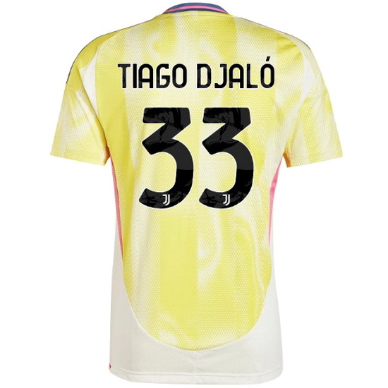 2024/25 Tiago Djalo #33 Away Men's Soccer Jersey