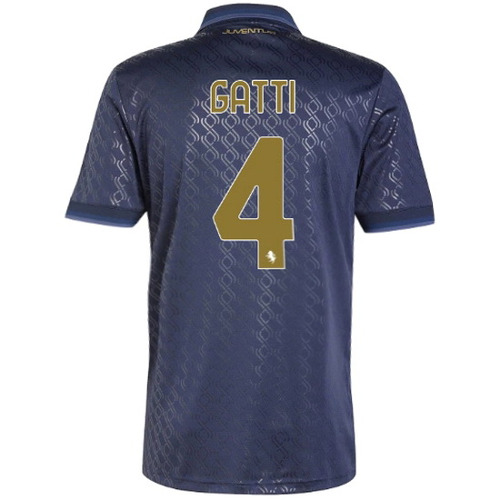 2024/25 Federico Gatti #4 Third Men's Soccer Jersey - Click Image to Close