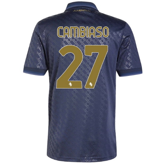 2024/25 Andrea Cambiaso #27 Third Men's Soccer Jersey