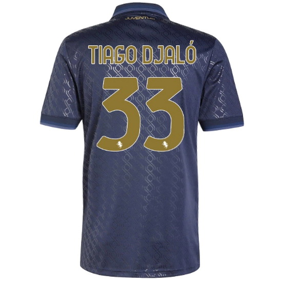 2024/25 Tiago Djalo #33 Third Men's Soccer Jersey