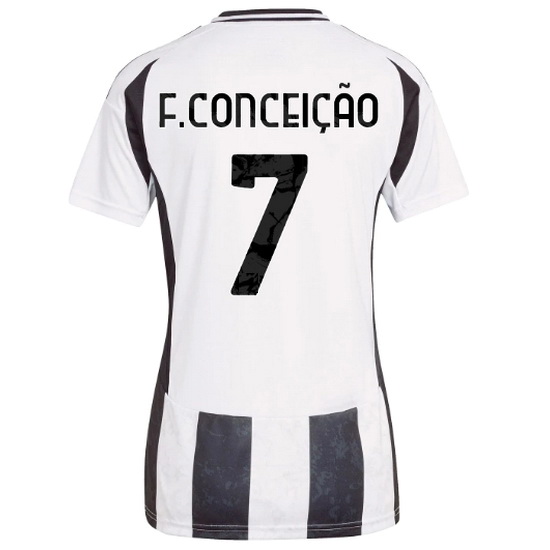 2024/25 Francisco Conceicao #7 Home Women's Soccer Jersey - Click Image to Close