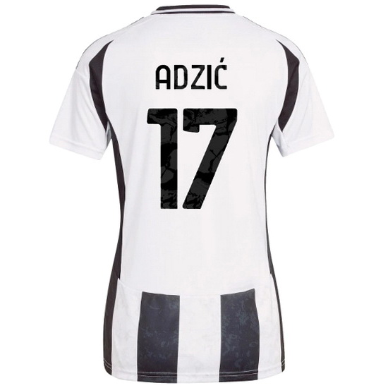 2024/25 Vasilije Adzic #17 Home Women's Soccer Jersey