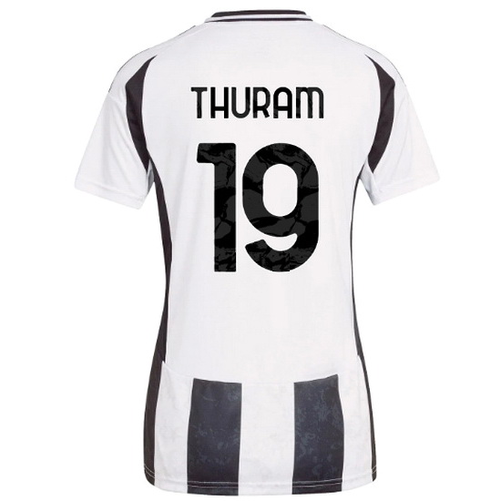 2024/25 Khephren Thuram #19 Home Women's Soccer Jersey - Click Image to Close