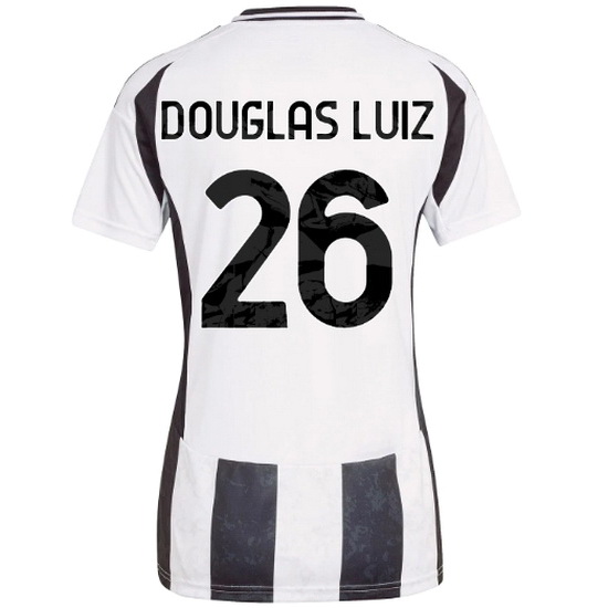 2024/25 Douglas Luiz #26 Home Women's Soccer Jersey - Click Image to Close