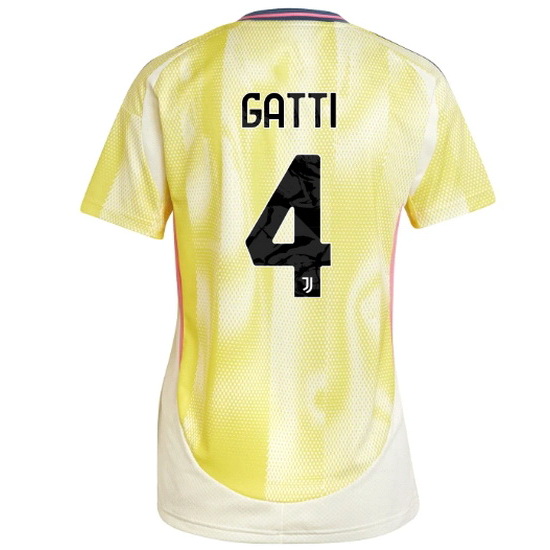 2024/25 Federico Gatti #4 Away Women's Soccer Jersey