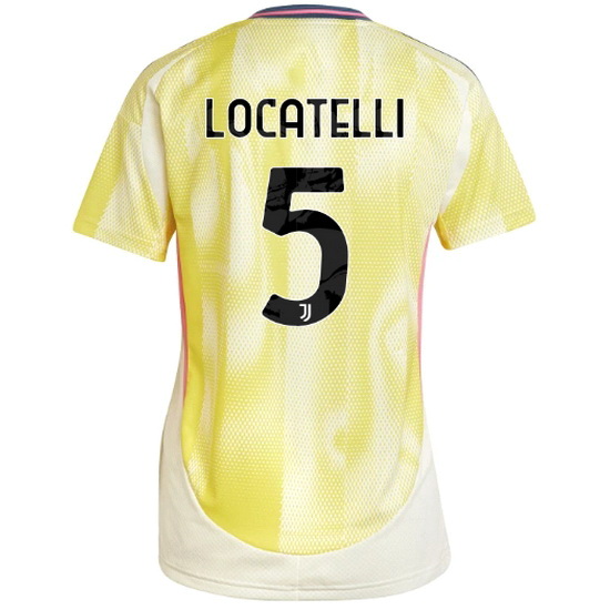 2024/25 Manuel Locatelli #5 Away Women's Soccer Jersey