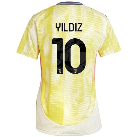 2024/25 Kenan Yildiz #10 Away Women's Soccer Jersey - Click Image to Close