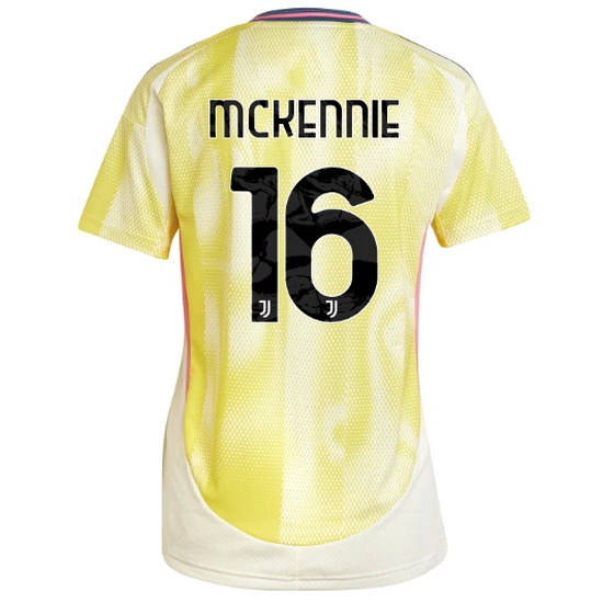 2024/25 Weston McKennie #16 Away Women's Soccer Jersey - Click Image to Close