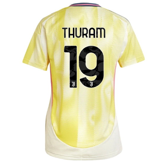 2024/25 Khephren Thuram #19 Away Women's Soccer Jersey