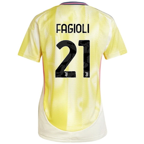 2024/25 Nicolo Fagioli #21 Away Women's Soccer Jersey - Click Image to Close