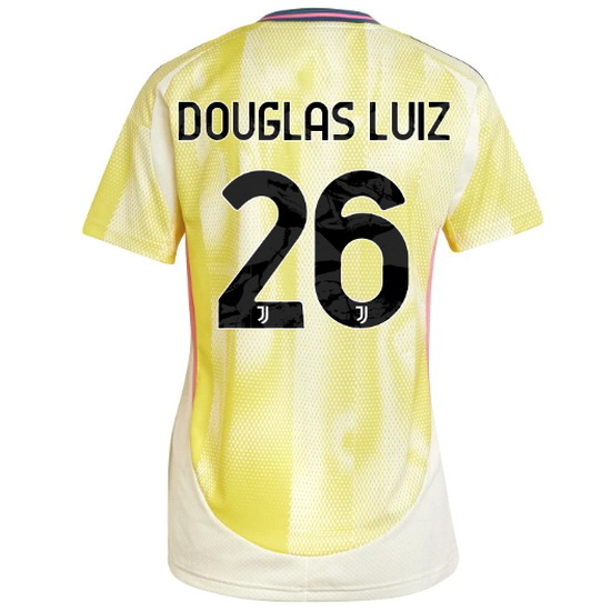 2024/25 Douglas Luiz #26 Away Women's Soccer Jersey