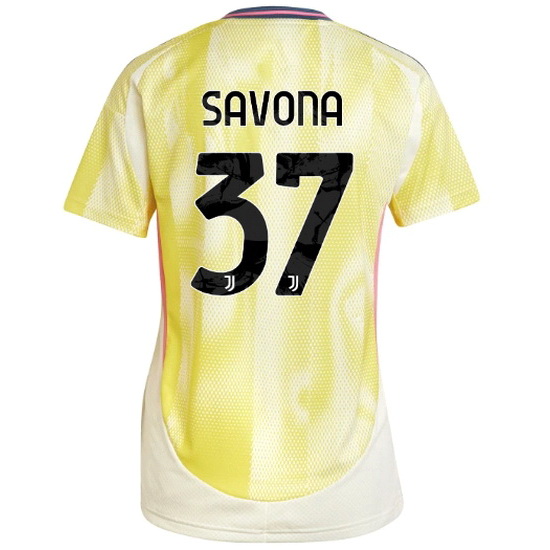 2024/25 Nicolo Savona #37 Away Women's Soccer Jersey - Click Image to Close