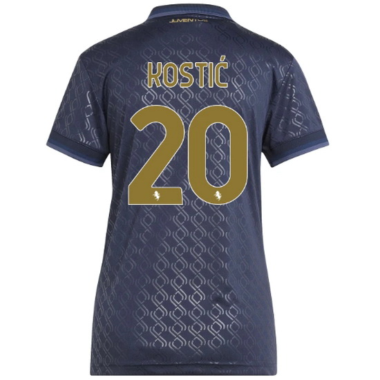 2024/25 Filip Kostic #20 Third Women's Soccer Jersey - Click Image to Close