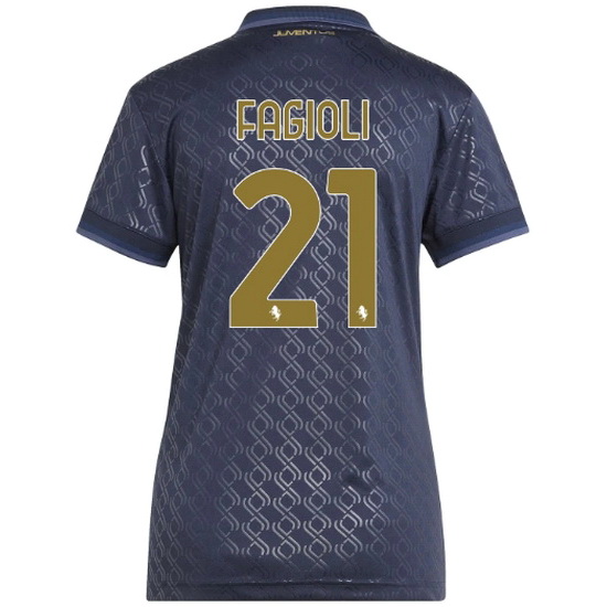 2024/25 Nicolo Fagioli #21 Third Women's Soccer Jersey - Click Image to Close