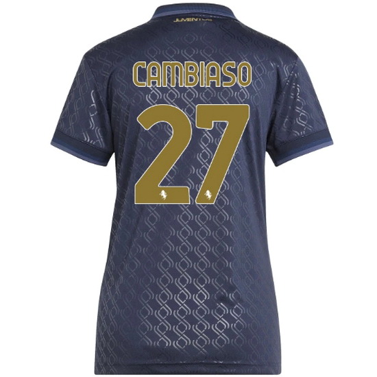 2024/25 Andrea Cambiaso #27 Third Women's Soccer Jersey