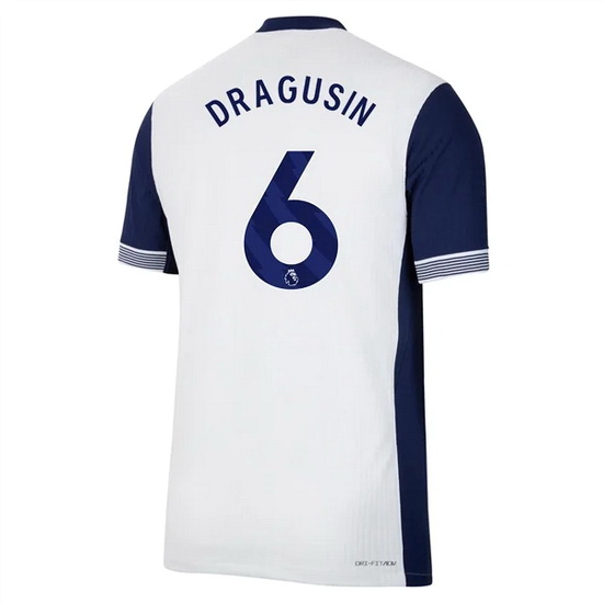 2024/25 Radu Dragusin #6 Home Men's Soccer Jersey