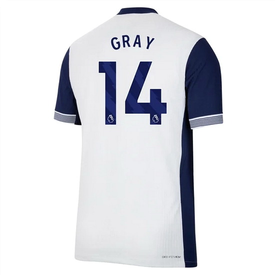 2024/25 Archie Gray #14 Home Men's Soccer Jersey - Click Image to Close