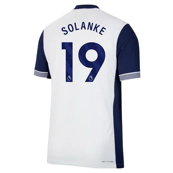 2024/25 Dominic Solanke #19 Home Men's Soccer Jersey