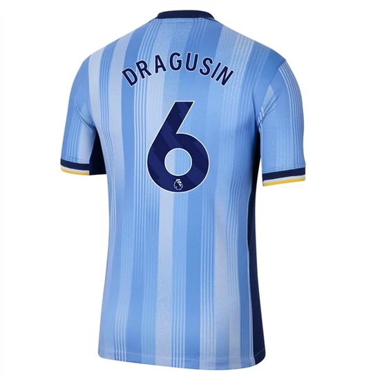 2024/25 Radu Dragusin #6 Away Men's Soccer Jersey