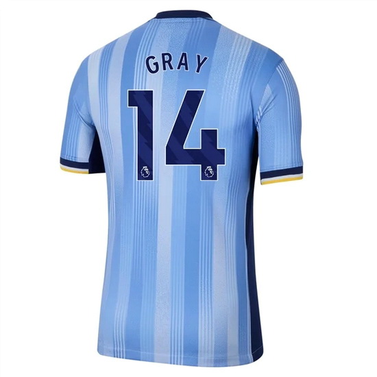 2024/25 Archie Gray #14 Away Men's Soccer Jersey