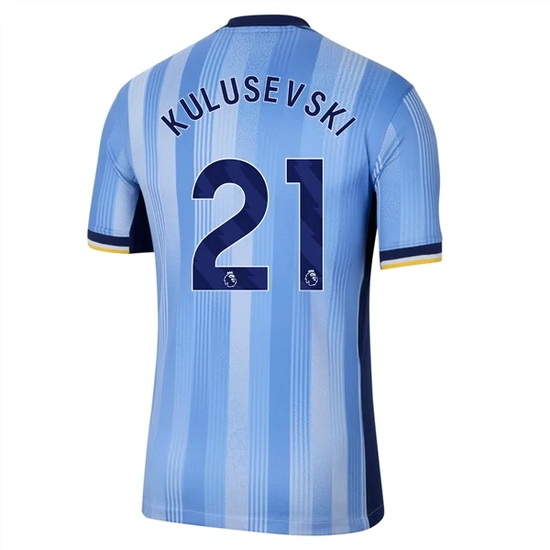 2024/25 Dejan Kulusevski #21 Away Men's Soccer Jersey