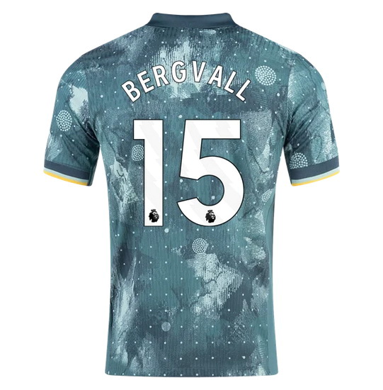 2024/25 Lucas Bergvall #15 Third Men's Soccer Jersey - Click Image to Close