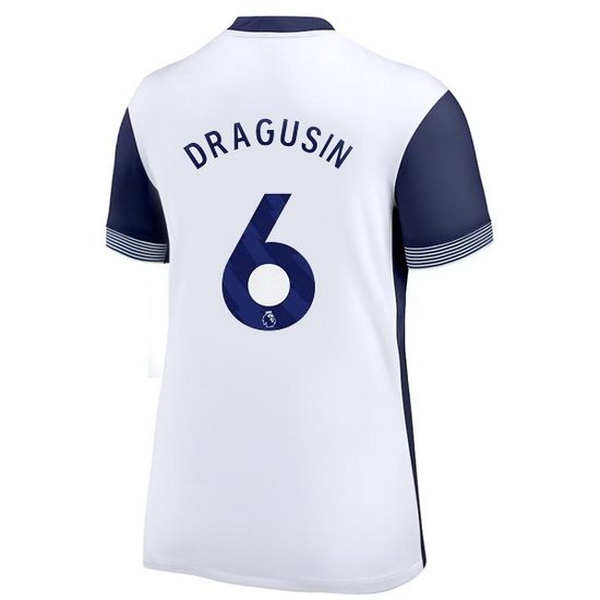 2024/25 Radu Dragusin #6 Home Women's Soccer Jersey - Click Image to Close