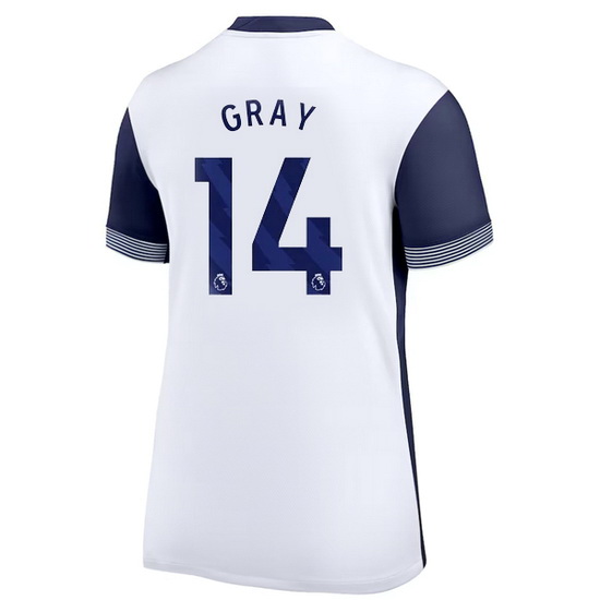 2024/25 Archie Gray #14 Home Women's Soccer Jersey