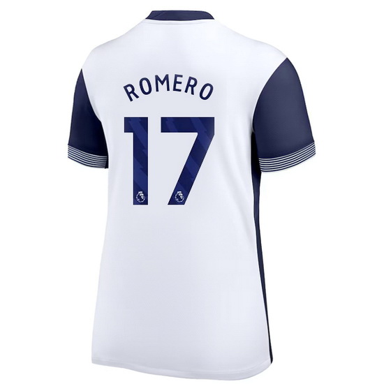 2024/25 Cristian Romero #17 Home Women's Soccer Jersey