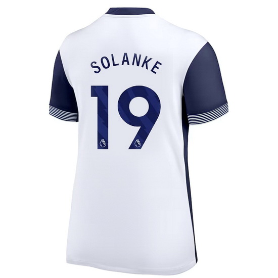 2024/25 Dominic Solanke #19 Home Women's Soccer Jersey