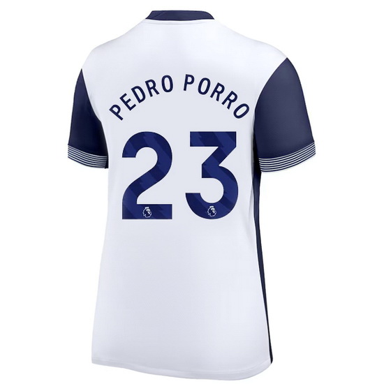 2024/25 Pedro Porro #23 Home Women's Soccer Jersey