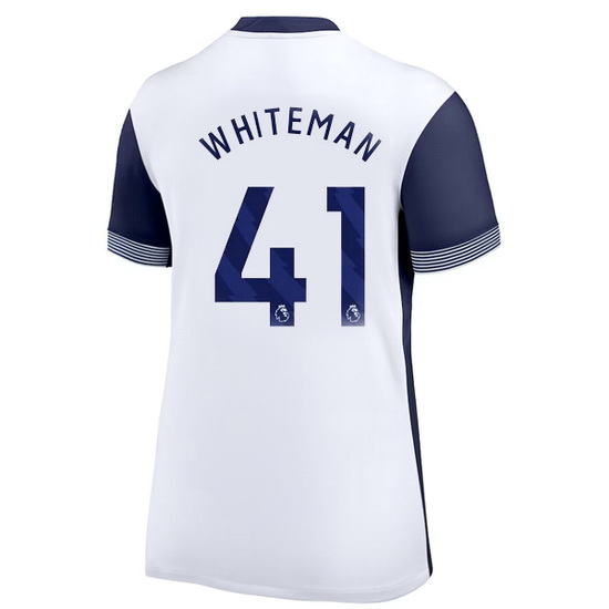 2024/25 Alfie Whiteman #41 Home Women's Soccer Jersey - Click Image to Close