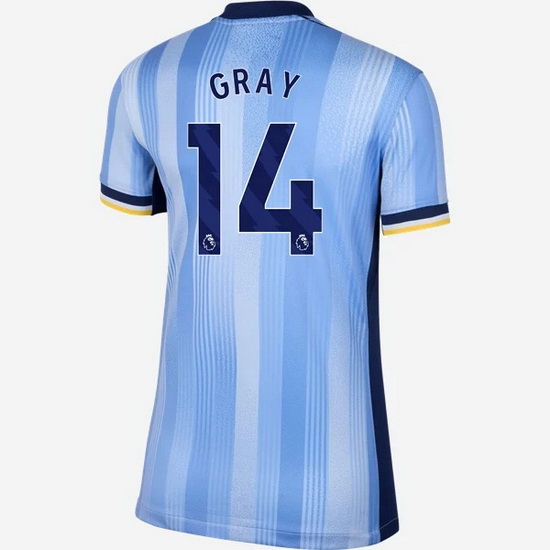 2024/25 Archie Gray #14 Away Women's Soccer Jersey - Click Image to Close