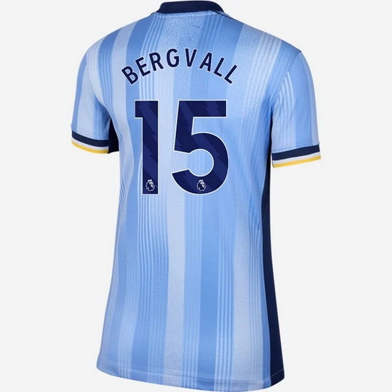 2024/25 Lucas Bergvall #15 Away Women's Soccer Jersey - Click Image to Close