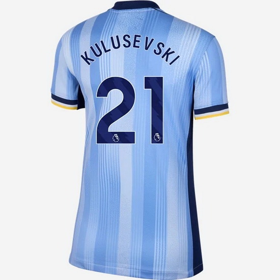 2024/25 Dejan Kulusevski #21 Away Women's Soccer Jersey