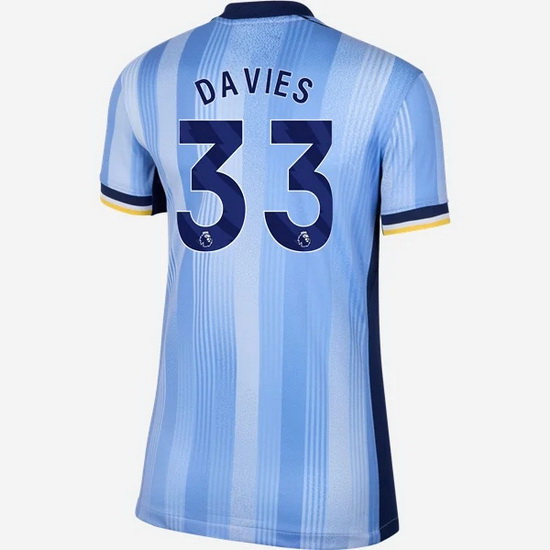 2024/25 Ben Davies #33 Away Women's Soccer Jersey