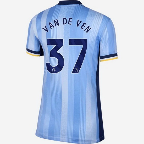 2024/25 Micky van de Ven #37 Away Women's Soccer Jersey - Click Image to Close