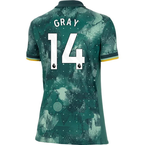 2024/25 Archie Gray #14 Third Women's Soccer Jersey