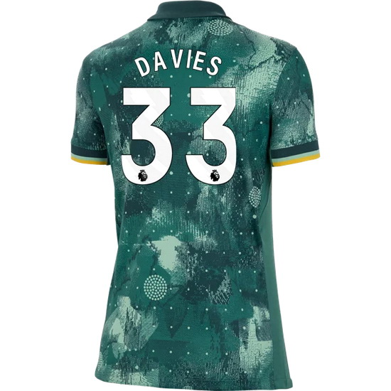 2024/25 Ben Davies #33 Third Women's Soccer Jersey