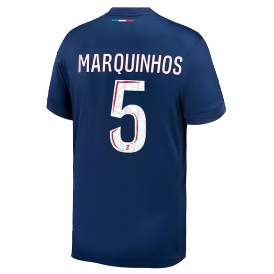 2024/25 Marquinhos #5 Home Men's Soccer Jersey