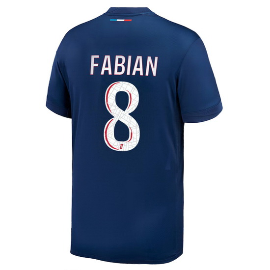 2024/25 Fabian Ruiz #8 Home Men's Soccer Jersey - Click Image to Close