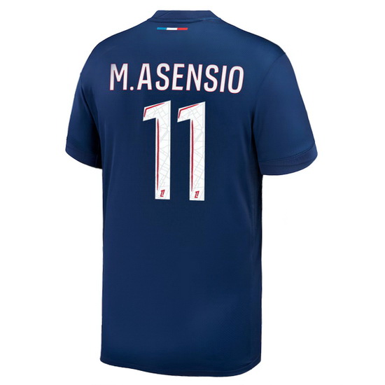 2024/25 Marco Asensio #11 Home Men's Soccer Jersey