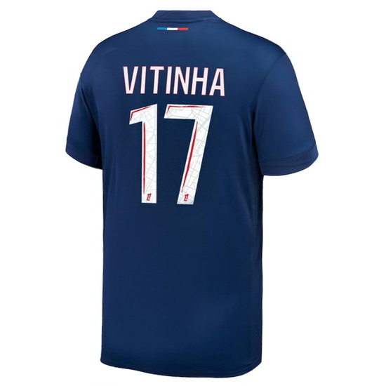 2024/25 Vitinha #17 Home Men's Soccer Jersey