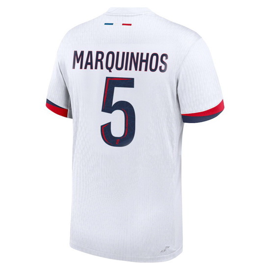 2024/25 Marquinhos #5 Away Men's Soccer Jersey - Click Image to Close