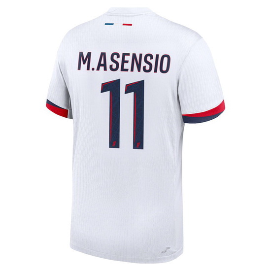 2024/25 Marco Asensio #11 Away Men's Soccer Jersey - Click Image to Close