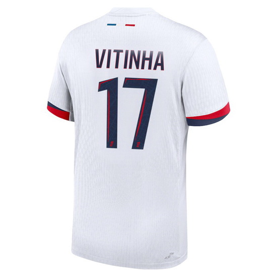 2024/25 Vitinha #17 Away Men's Soccer Jersey - Click Image to Close