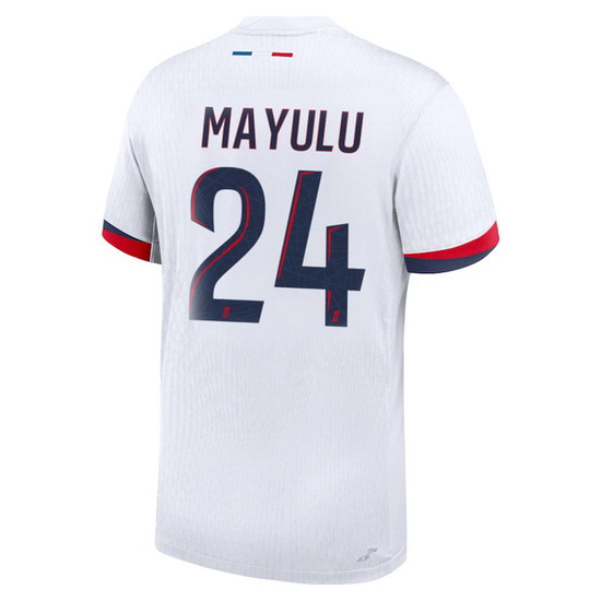 2024/25 Senny Mayulu #24 Away Men's Soccer Jersey