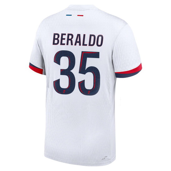 2024/25 Lucas Beraldo #35 Away Men's Soccer Jersey - Click Image to Close